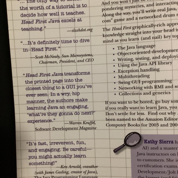 Head First Java, 2nd Edition Your Brain on Java book Kathy Sierra & Bert Bates - Picture 4 of 5